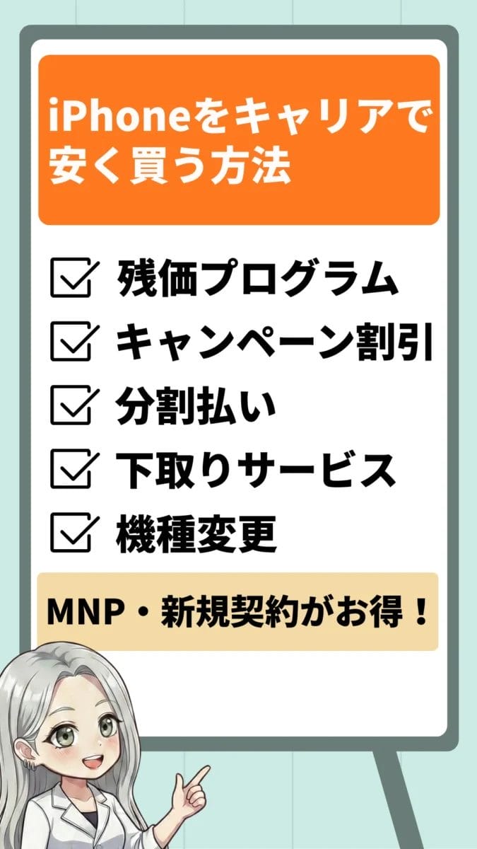 iphoneをキャリアで買うメリット スマホ版 | 安く買う匠 iPhoneをキャリアで買うメリット スマホ版