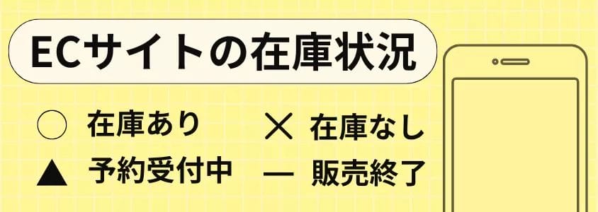 ECサイトの在庫状況