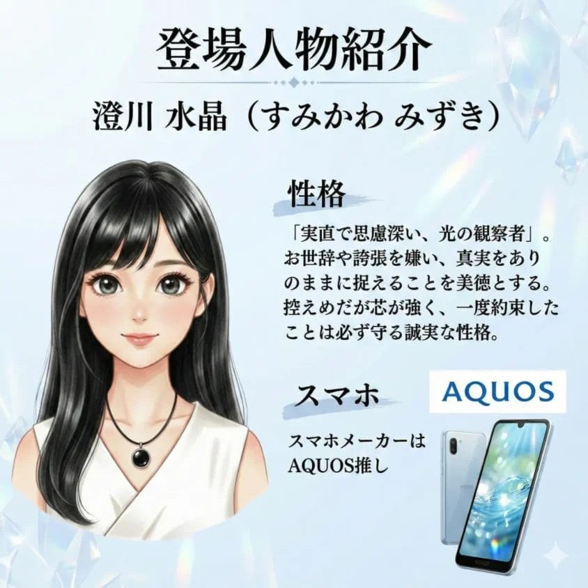 登場人物紹介mizuki sumikawa