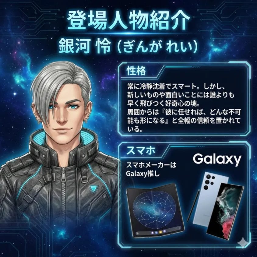 登場人物紹介rei ginga